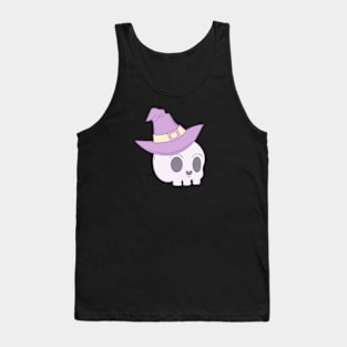 Pastel Witch's Skull Tank Top